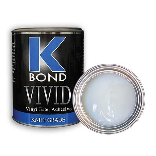 K-Bond Vivid Clear Knife Grade Vinyl Ester Adhesive
