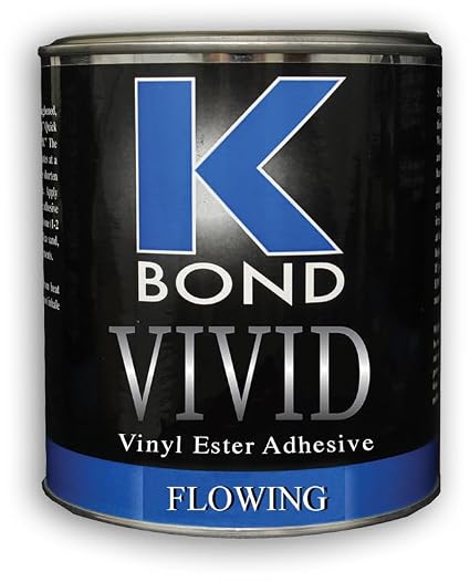 K-Bond Vivid Clear Flowing Vinyl Ester Adhesive