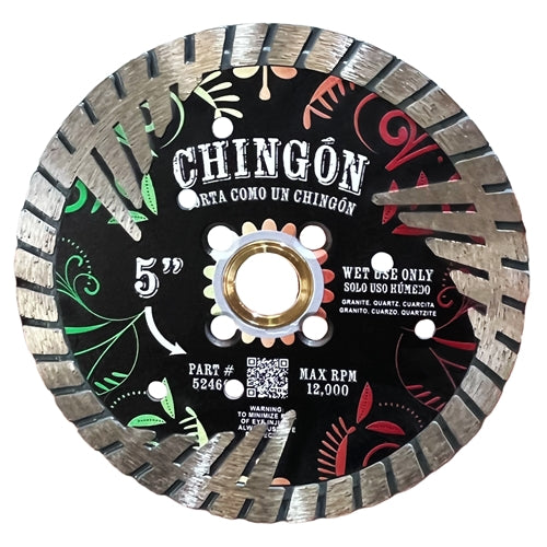 Chingon Premium Side Diamond Turbo Blade for Granite, Quartz & Marble Countertop Fabrication