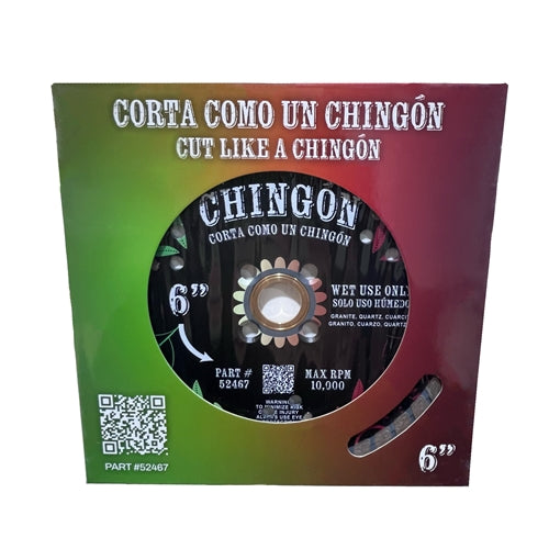 Chingon Premium Side Diamond Turbo Blade for Granite, Quartz & Marble Countertop Fabrication