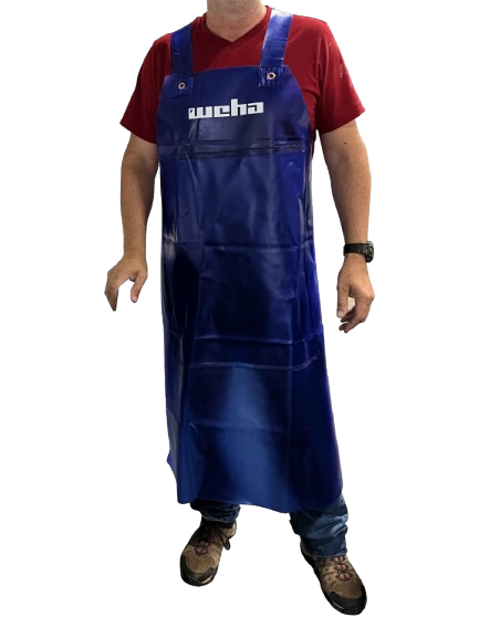 Blue Double Layer Apron