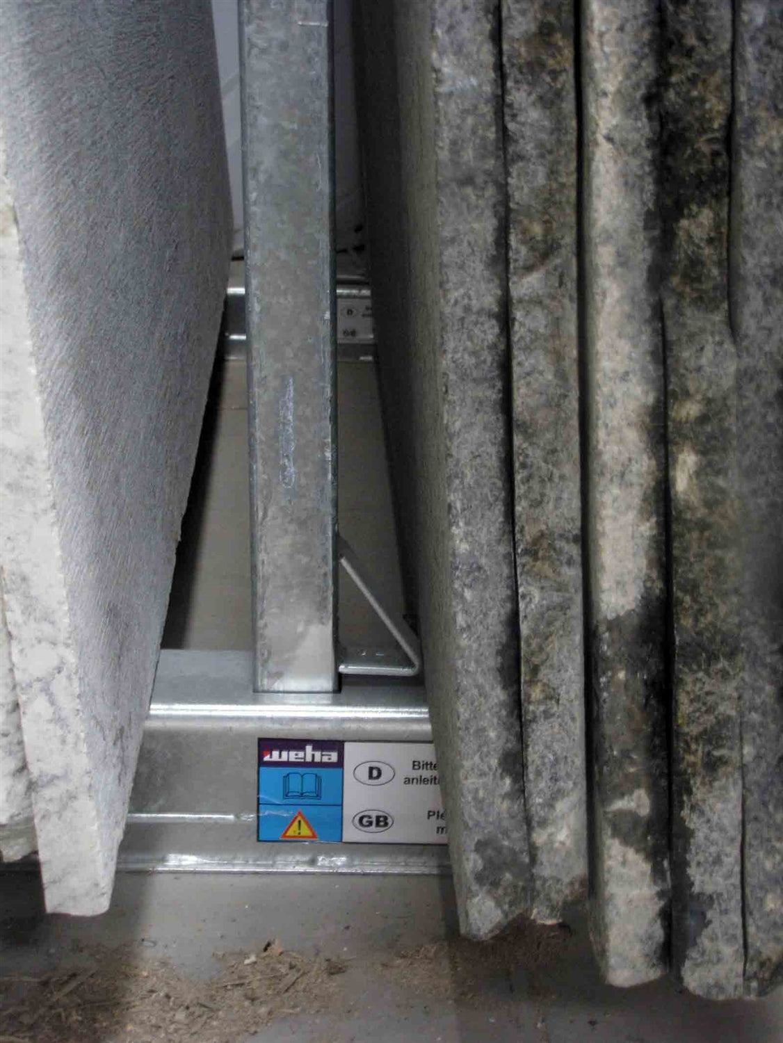 60" Replacement Poles for Bison Rack