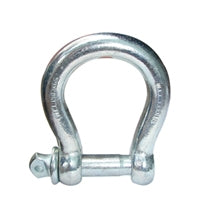 Abaco ABS22 Bow Shackle — 3,300 lb Working Load — product-family photograph; only the selected option is supplied