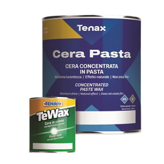 Tenax Cera Pasta Wax Paste - 1 Liter (Clear & Black)