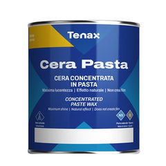 Tenax Cera Pasta Wax Paste - 1 Liter (Clear & Black)