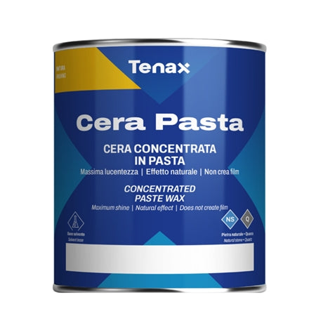 Tenax Cera Pasta Wax Paste - 1 Liter (Clear & Black)
