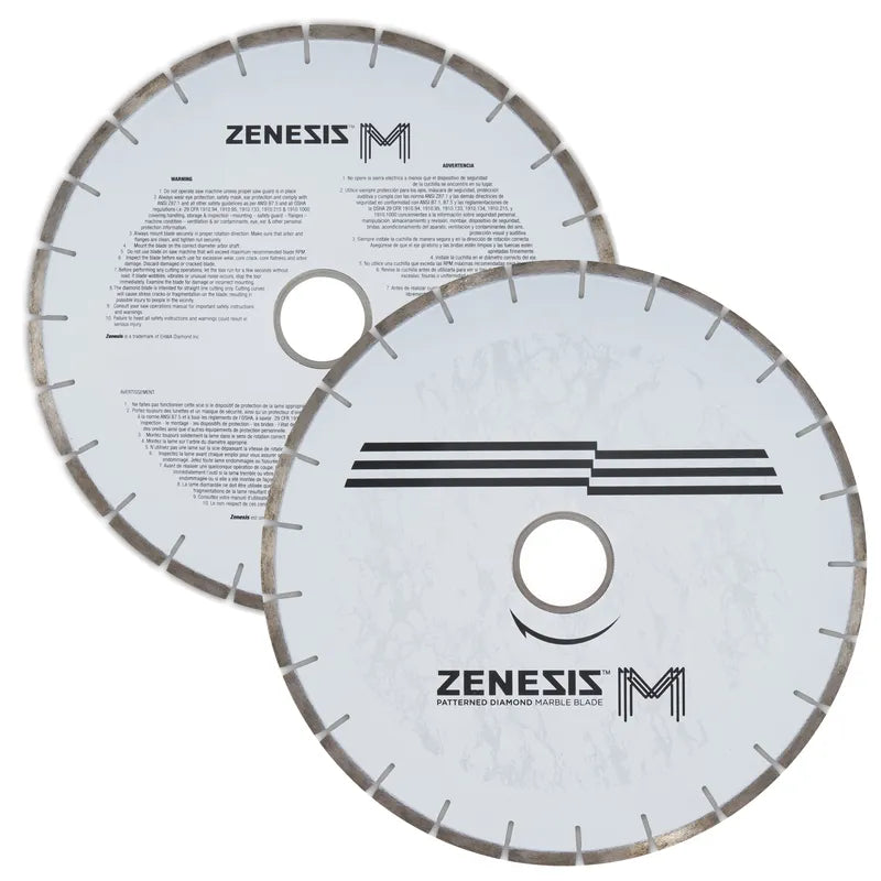 ZENESIS™ Marble Bridge Saw Blade – Premium Silent Core Blade for Soft Stone