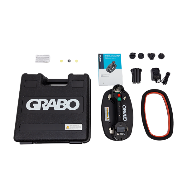 GRABO Pro Portable Electric Vacuum Lifter Kit (Hardshell Case Edition)