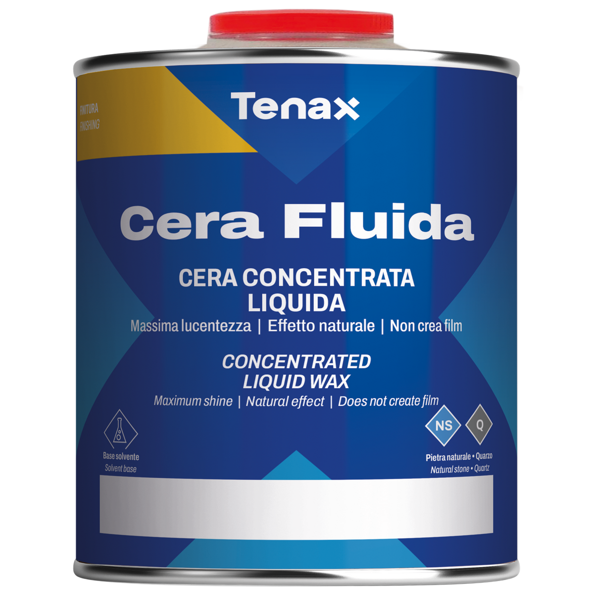 Tenax Cera Fluida Liquid Wax — product-family photograph; only the selected option is supplied