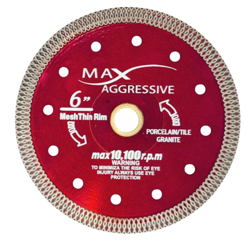 Max Aggressive Mesh Thin Blade – Ultra-Thin Turbo-Mesh Diamond Disc