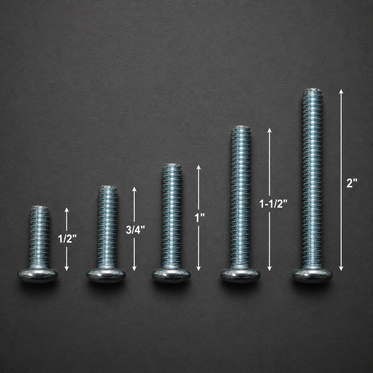 #10-24 Pan Head Screws – Precision Machine Fasteners (Box of 100)