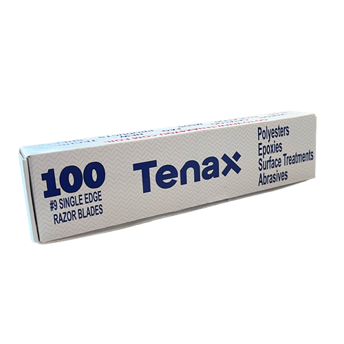 TENAX #9 Razor Blades Stone Cleaning Box of 100