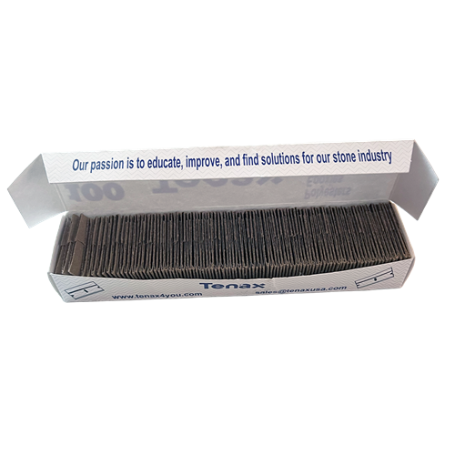 TENAX #9 Razor Blades Stone Cleaning Box of 100