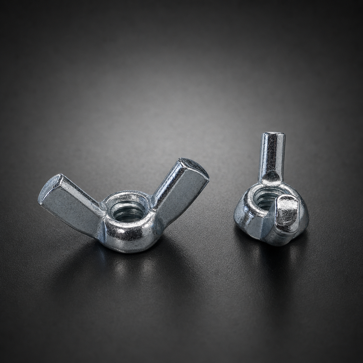 10-24 Zinc-Plated Wing Nuts – Heavy-Duty Fasteners (Box of 100)