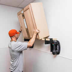GRABO Cabinet Installation Plates by Izzy Swan — Set of 2 — official product/application photo 4. Consult the listed package contents; demonstration tools and surfaces are not part of the accessory.