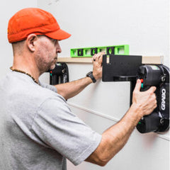 GRABO Cabinet Installation Plates by Izzy Swan — Set of 2 — official product/application photo 5. Consult the listed package contents; demonstration tools and surfaces are not part of the accessory.