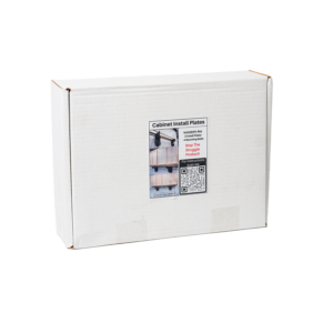 GRABO Cabinet Installation Plates by Izzy Swan — Set of 2 — official product/application photo 7. Consult the listed package contents; demonstration tools and surfaces are not part of the accessory.