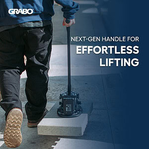 GRABO ERGUO S2 Extension Arm Kit — official product and application image 4. Refer to the listed package contents for included components.