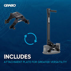 GRABO ERGUO S2 Extension Arm Kit — official product and application image 7. Refer to the listed package contents for included components.