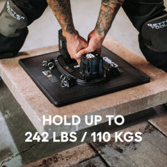 GRABO HighFlow Standard Foam Seal 400 — official gallery image; any plate or HighFlow lifter shown demonstrates use and is sold separately.