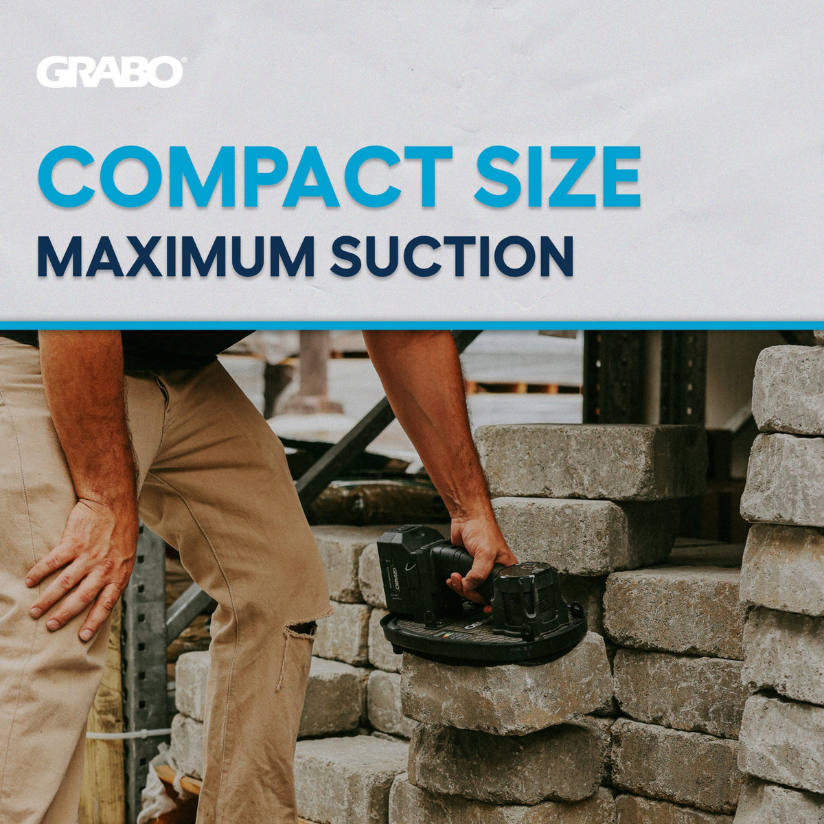 GRABO HighFlow Oval Foam Seal — 80 x 160 mm — official product/application photo; accessories shown for demonstration are not included