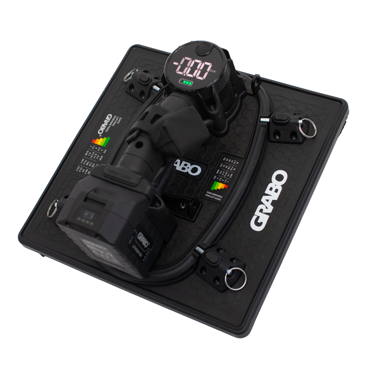 GRABO HighFlow Wireless Remote Control — official gallery; demonstration lifters sold separately