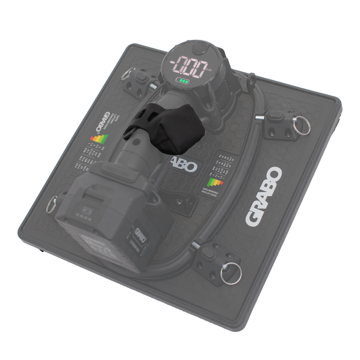 GRABO HighFlow Wireless Remote Control — official gallery; demonstration lifters sold separately