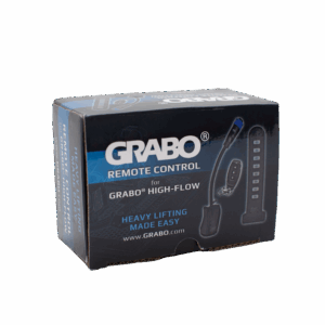 GRABO HighFlow Wireless Remote Control — official gallery; demonstration lifters sold separately
