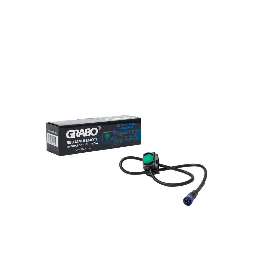 GRABO HighFlow Wired Remote — 850 mm — official gallery 5; tool or accessories shown in use are sold separately as stated in product description