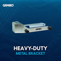 GRABO Impact Plate — official product/application photo 12. Consult the listed package contents; demonstration tools and surfaces are not part of the accessory.