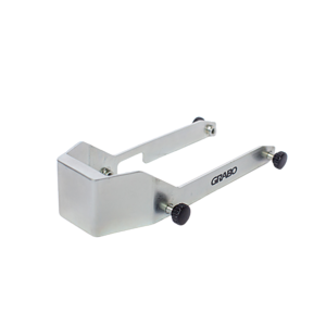 GRABO Impact Plate — official product/application photo 3. Consult the listed package contents; demonstration tools and surfaces are not part of the accessory.