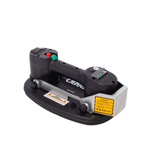 GRABO Impact Plate — official product/application photo 9. Consult the listed package contents; demonstration tools and surfaces are not part of the accessory.