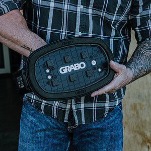 GRABO Pro Brushless Foam Rubber Replacement Seal — official gallery 4; tool or accessories shown in use are sold separately as stated in product description