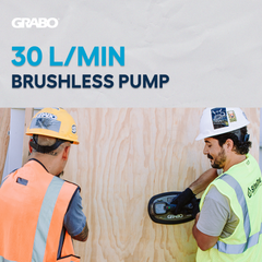 GRABO Pro Brushless Vacuum Lifter — Tool Only — official product/application image 2. Only the selected package is included; additional tools or accessories in demonstrations are sold separately.