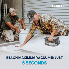 GRABO Pro Brushless Vacuum Lifter — Tool Only — official product/application image 4. Only the selected package is included; additional tools or accessories in demonstrations are sold separately.
