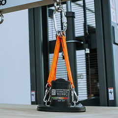 GRABO U-Hoist Lifting Bar — official product and application image 11. Refer to the listed package contents for included components.