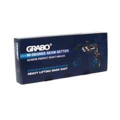 GRABO 90-Degree Seam Setter V2 — Quick-Lock Version — official product/application photo 15. Consult the listed package contents; demonstration tools and surfaces are not part of the accessory.
