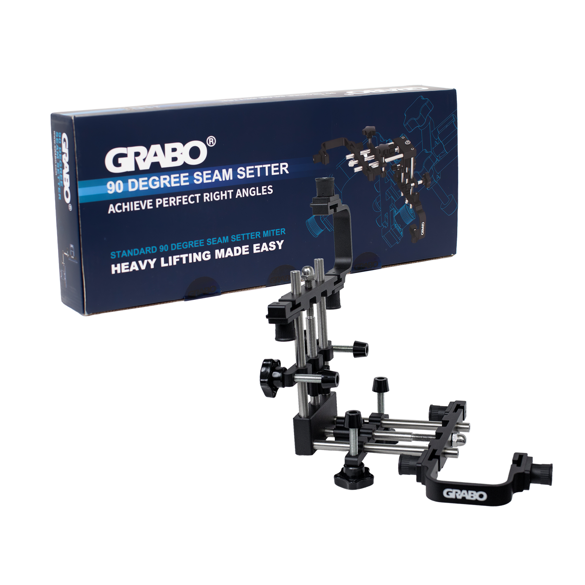 GRABO 90-Degree Seam Setter V2 — Quick-Lock Version