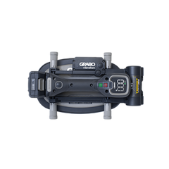 GRABO Tile Vibration Attachment — official product/application photo 15. Consult the listed package contents; demonstration tools and surfaces are not part of the accessory.