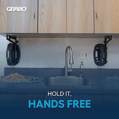 GRABO VersaMount Adjustable Installation Support — official gallery 2; tool or accessories shown in use are sold separately as stated in product description
