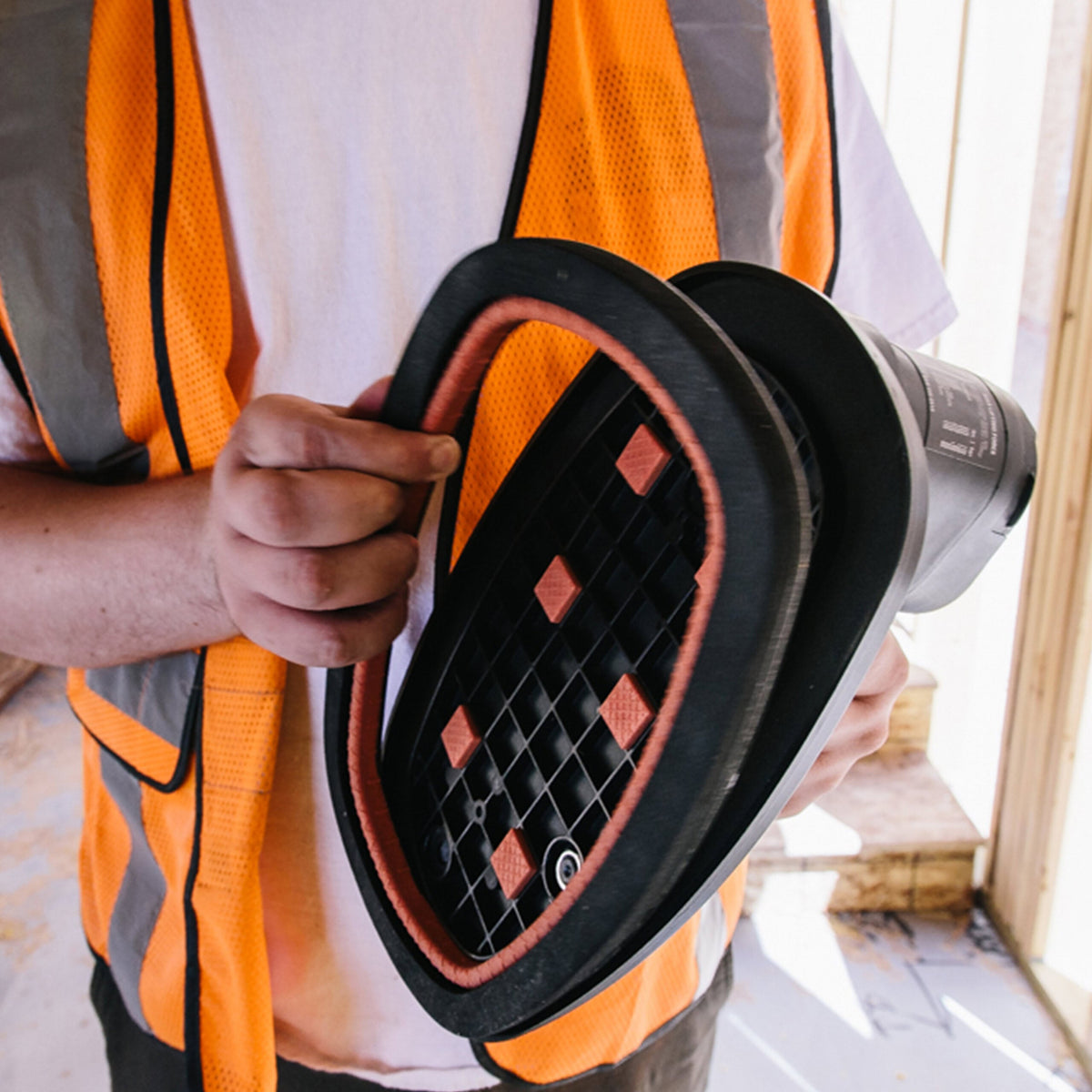 GRABO Foam Rubber Replacement Seal — Type A1 — official product/application photo; accessories shown for demonstration are not included