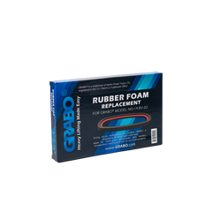 GRABO Foam Rubber Replacement Seal — Type A1 — official product/application photo; accessories shown for demonstration are not included