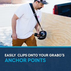 GRABO Lifting Strap — official product/application photo 2. Refer to the listing for included components.