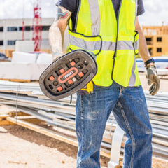 GRABO RockSeal Textured-Surface Replacement Seal — official product/application photo; accessories shown for demonstration are not included