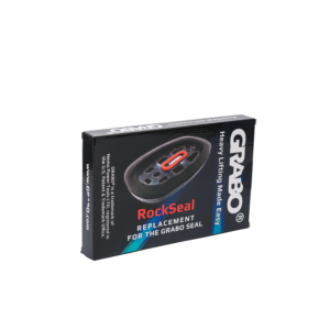 GRABO RockSeal Textured-Surface Replacement Seal — official product/application photo; accessories shown for demonstration are not included