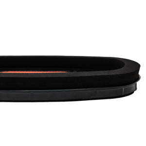 GRABO RockSeal Textured-Surface Replacement Seal — official product/application photo; accessories shown for demonstration are not included