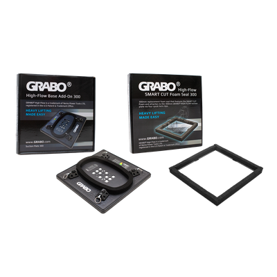 GRABO HighFlow Suction Plate 300 and Smart Cut Foam Seal Kit