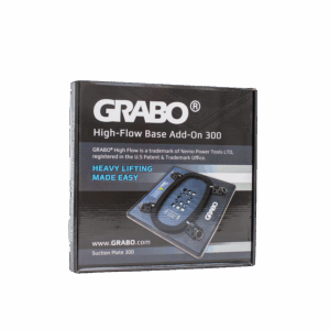 GRABO HighFlow Suction Plate 300 — Plate Only — official product/application image; HighFlow lifter sold separately