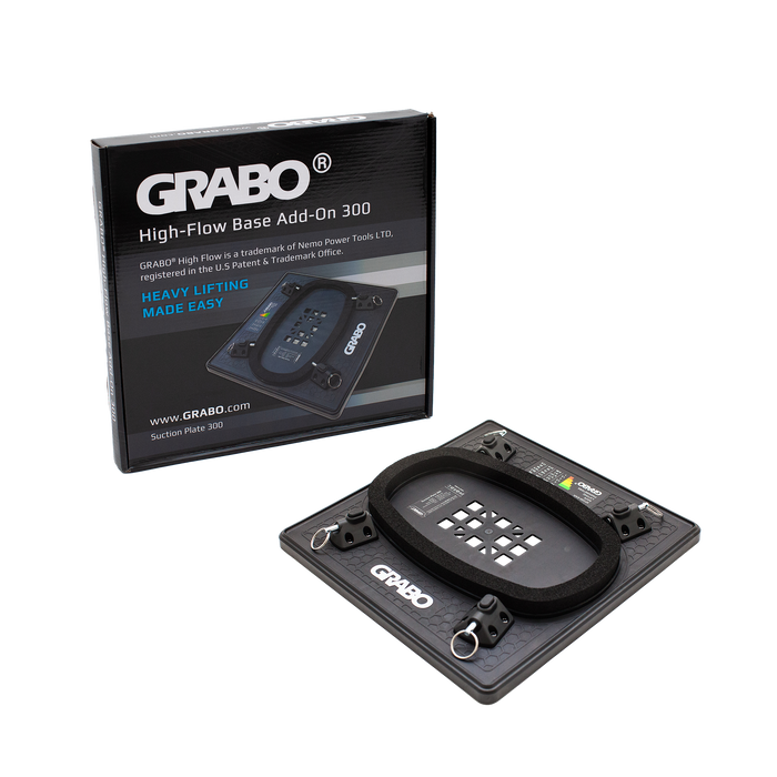 GRABO HighFlow Suction Plate 300 — Plate Only