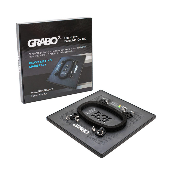 GRABO HighFlow Suction Plate 400 — Plate Only